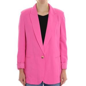 BLAZER MONOPETTO VICOLO FUXIA